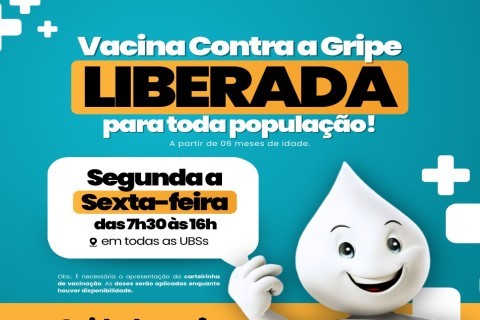 Vacina contra a Gripe continua sendo aplicada em Ilha Solteira